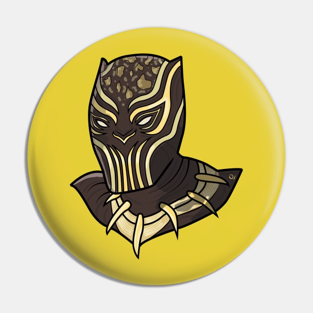 King Killmoger Pin by onategraphics