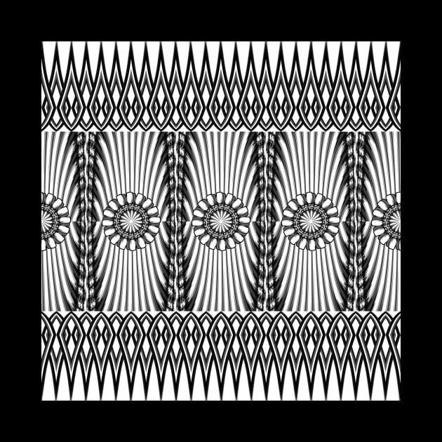 Artsy geometric pattern by Gaspar Avila