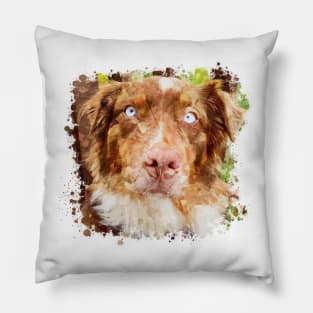 Australian Shepherd Pillow