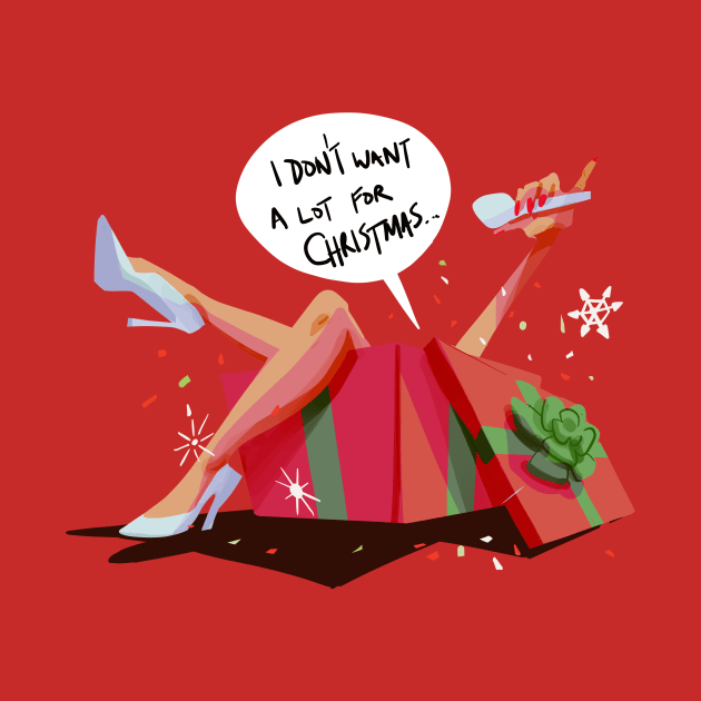 I Don't Want a lot for Christmas by lamarosmith