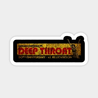 Deep Throat - 50th Anniversary Vintage Design Magnet