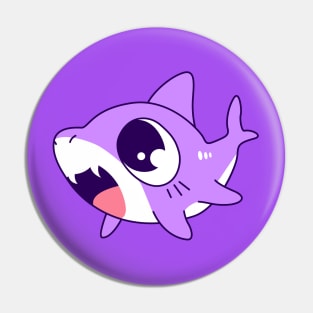 Violet baby Shark Pin