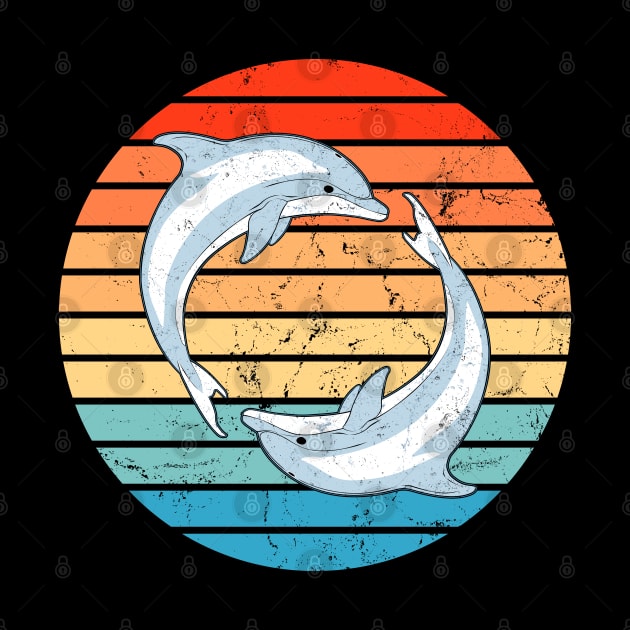 Twin dolphins by NicGrayTees
