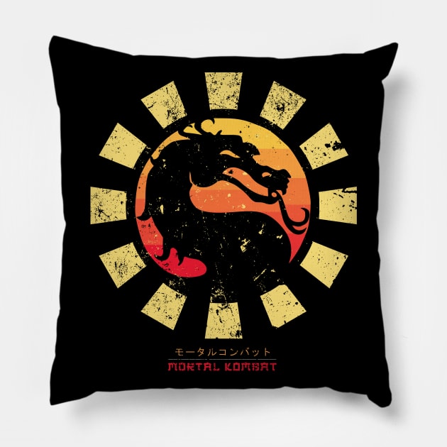 Mortal Kombat Retro Japanese Pillow by Nova5