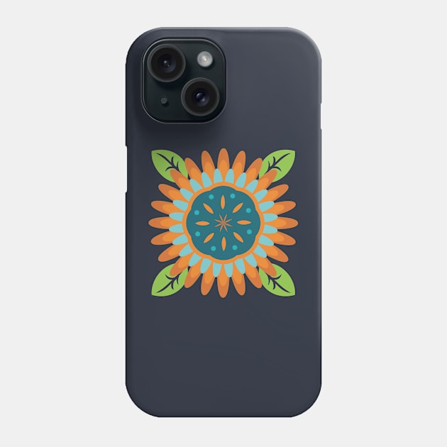 Southwest Flower Phone Case by evisionarts