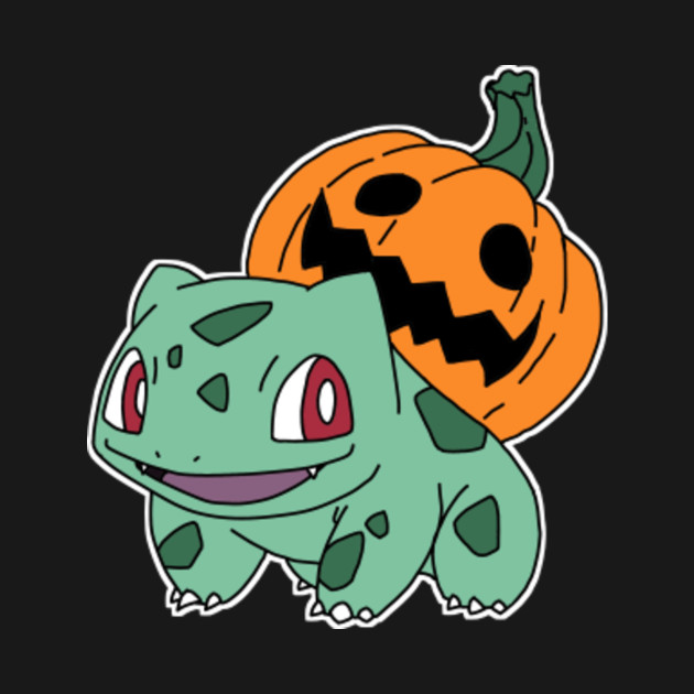 Halloween Bulbasaur Pokemon TShirt TeePublic