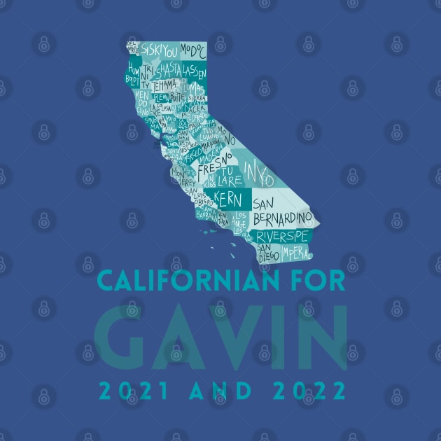 Californian For Governor Newsom by TJWDraws