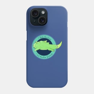 I Hate Emotions, I Get Emotion Sickness - El Pufo Verde - Green :: Imaginary Creatures Phone Case