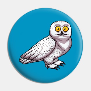 Snowy Owl Pin