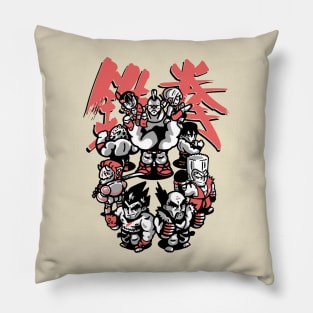 Iron Challengers Pillow