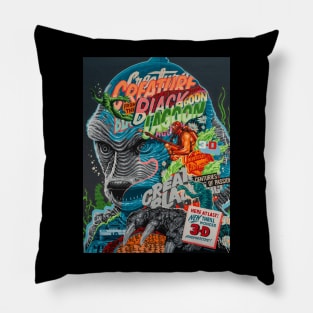 Creature from the Black Lagoon Pillow