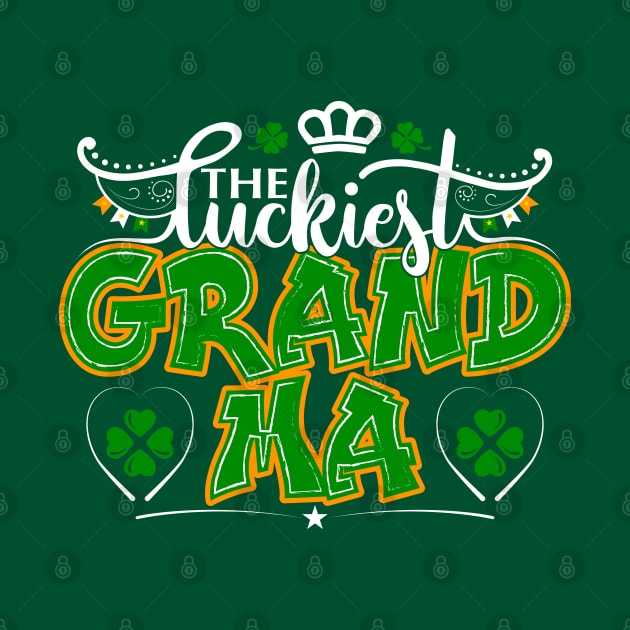 The Luckiest Grandma-Saint Patricks Day Tee by GoodyBroCrafts