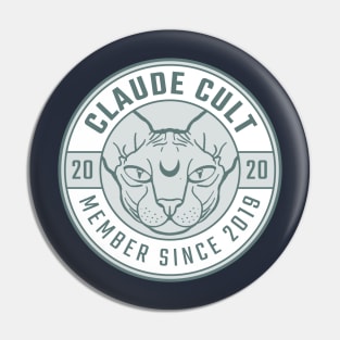 Claude Cult Member Shirt Pin