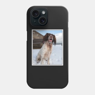 English Springer Spaniel sitting Phone Case