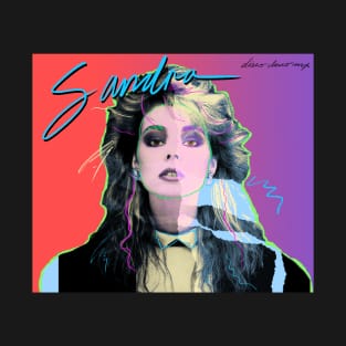 SANDRA 80S RETRO STYLE T-Shirt