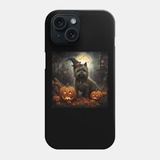 Halloween Cairn Terrier Phone Case