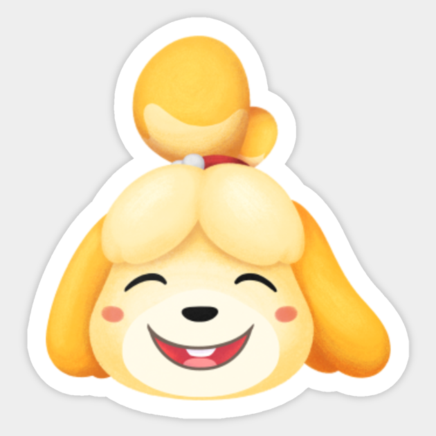 Download Isabelle Animal Crossing - Isabelle - Sticker | TeePublic