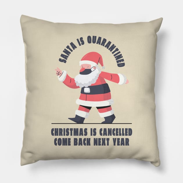 Cancelled Christmas Pillow by Safdesignx