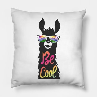 Be Cool Llama Pillow