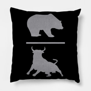 Bear Bull Pillow