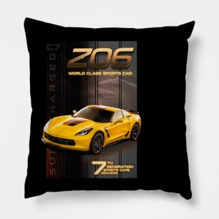 Corvette z06 C7 Pillow