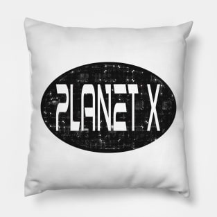 Planet X Space Logo Science Sci fi Pillow