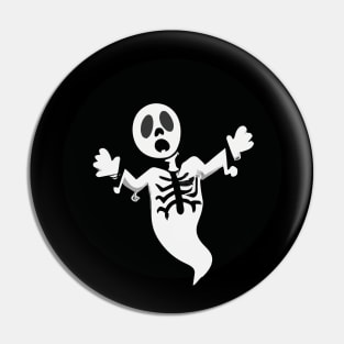 Skeleton ghost Pin