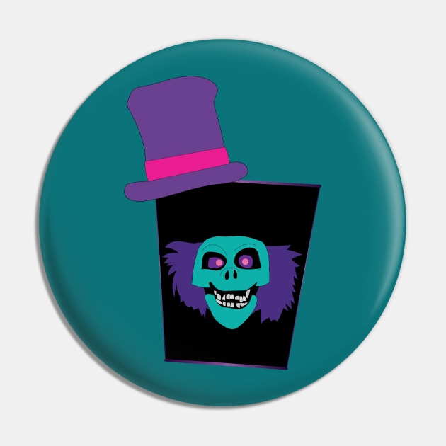 Hatbox Ghost Pin by Funpossible15