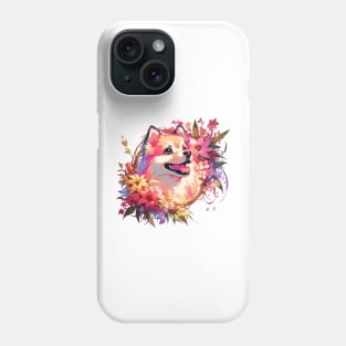 German Spitz Brightens Mothers Day - A Heartfelt Dog Mom Gift Phone Case