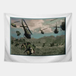 Here Come the Marines Tapestry