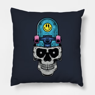 SKeleton skate Pillow