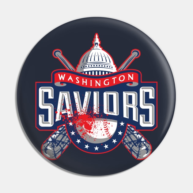 Saviors Baseball Team Pin by Hindsight Apparel