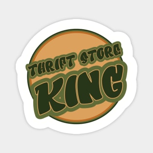 Thrift Store King natural Magnet