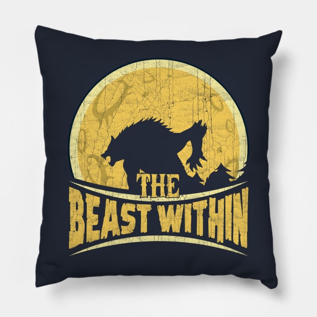 Werewolf - The Beast Within Pillow by KennefRiggles