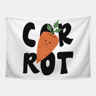 Cute carrot Tapestry