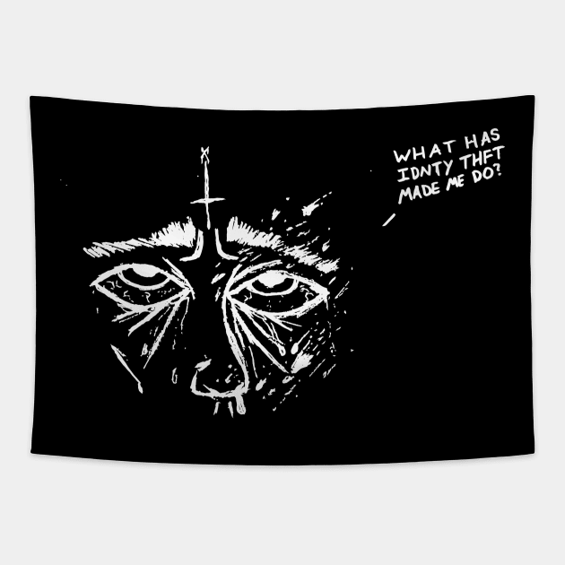 Manipulation Front&Back Tapestry by IDNTYTHFT