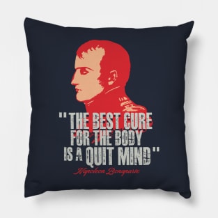 Napoleon Bonaparte - Inspirational Quote Pillow