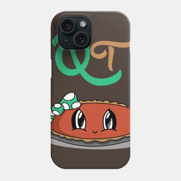 QT Pie Phone Case by jslbdesigns