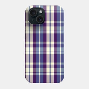 Sunset and Sunrise Aesthetic  Aillith 1 Hand Drawn Textured Plaid Pattern Phone Case