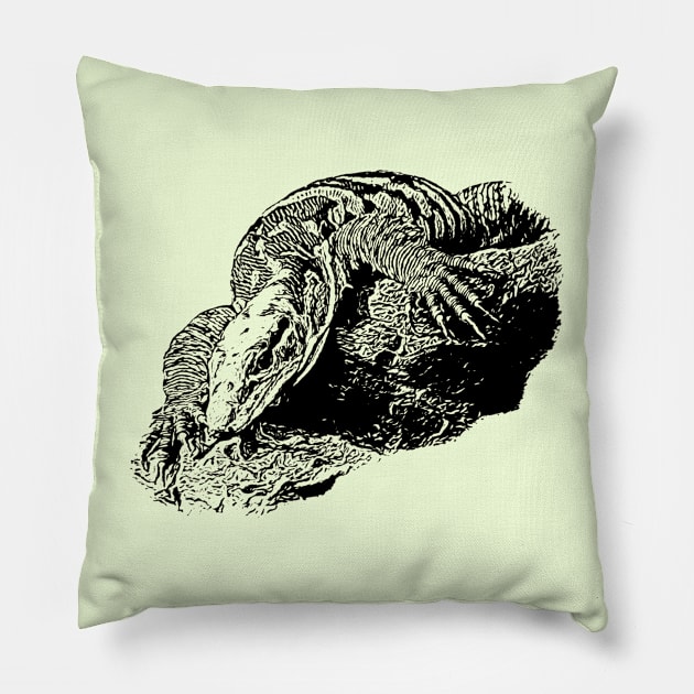 Varanus Pillow by Guardi