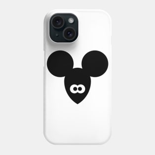 Maus Icon / Mouse / Souris / Ratón / Topo / Rato (Black) Phone Case