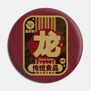 Dragon Traditional Food Pin