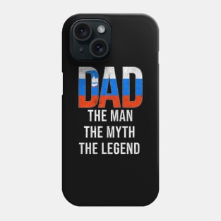 Slovenian Dad The Man The Myth The Legend - Gift for Slovenian Dad With Roots From Slovenian Phone Case