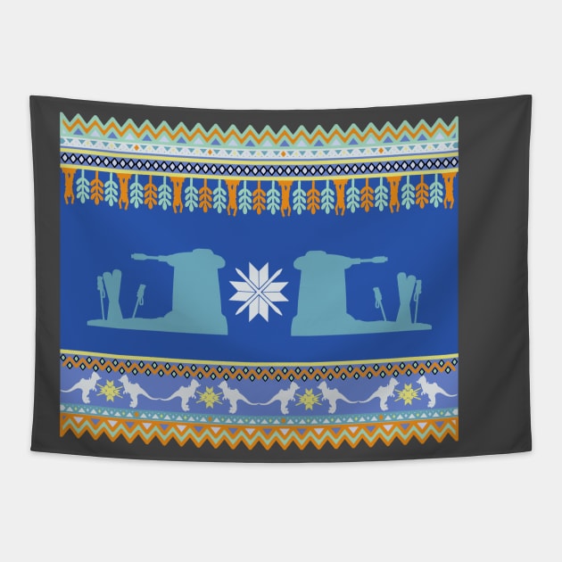 Hothy Holidays! Tapestry by wanderlust untapped