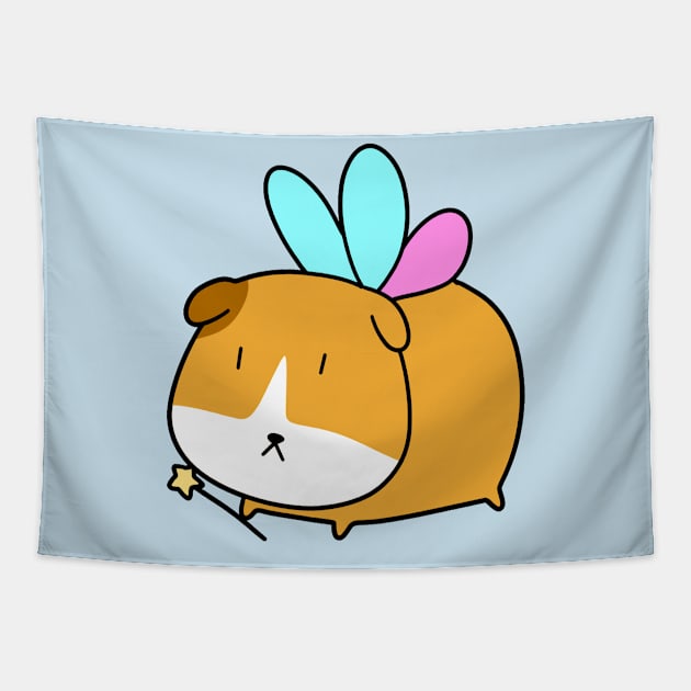 Fairy Guinea Pig Tapestry by saradaboru