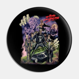 Return of the Living Tar Guy Pin