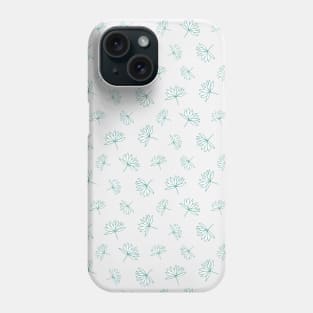 floral ditsy neutral Phone Case