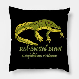 The Eastern, or Red-Spotted Newt Pillow