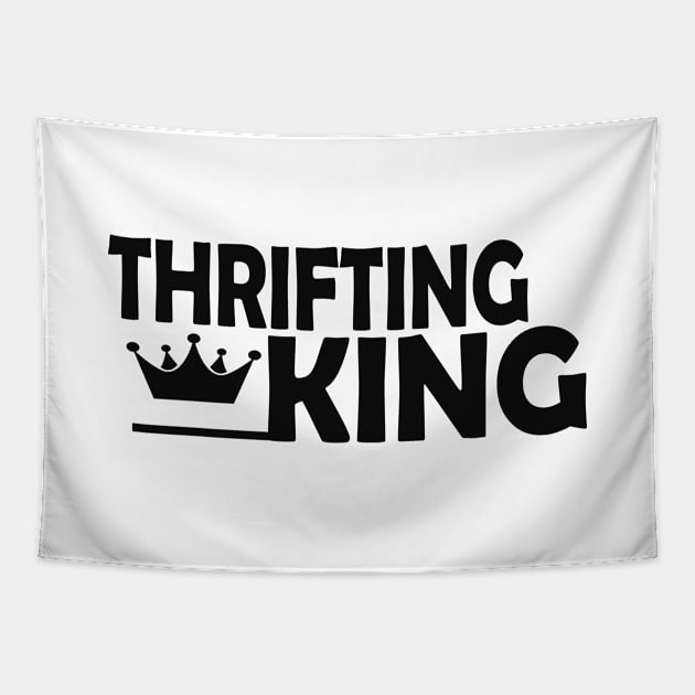 Thrifting King Tapestry by KC Happy Shop