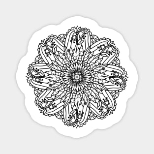 Flower Mandala 1 Magnet
